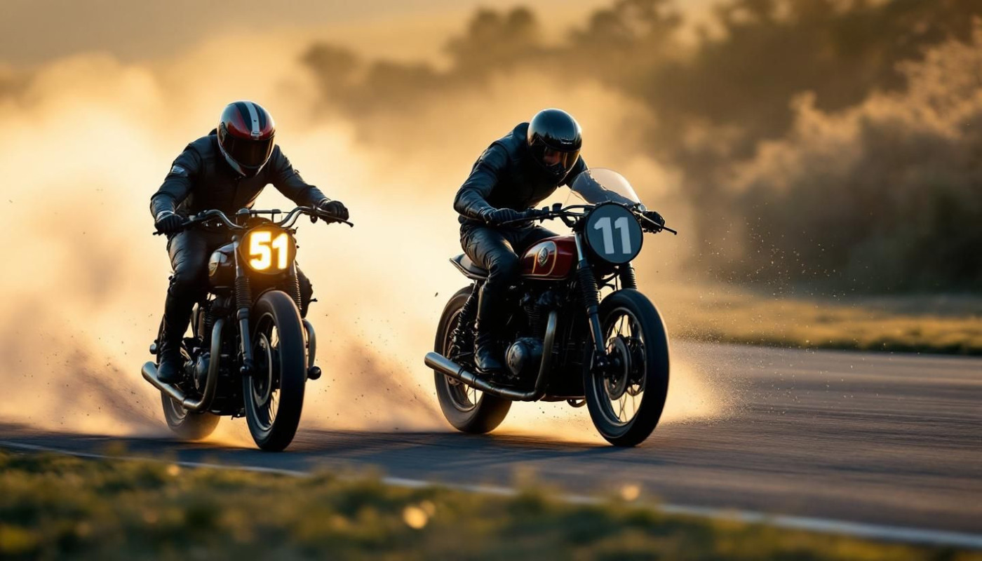 Exploration des duels légendaires qui façonnent l'histoire des courses de motos